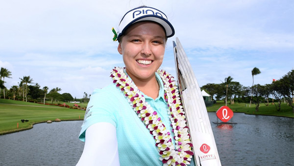 Brooke Henderson victoria 2018 Lotte Championship