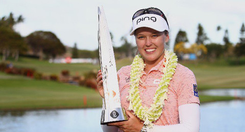 'Déjà Vu' de victoria para Brooke Henderson