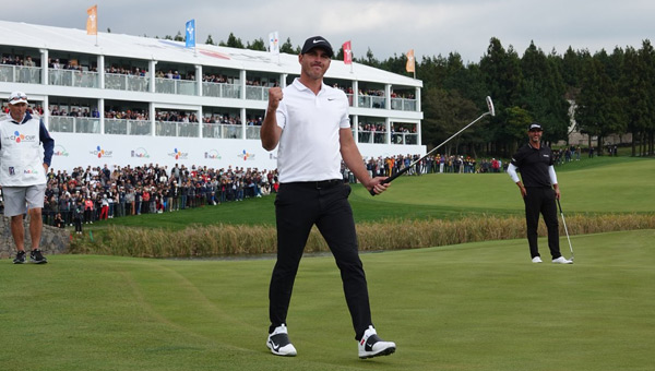 Brooks Koepka victoria CJ Cup Nine Bridges 2018