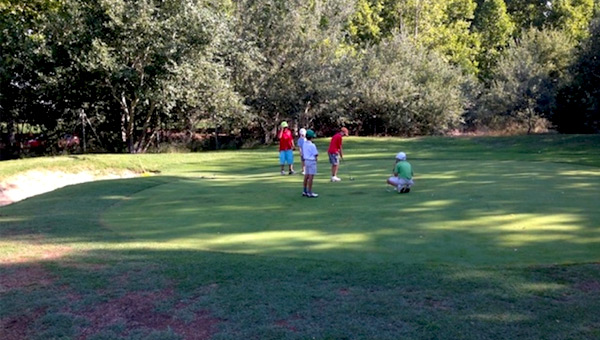 Campeonato benjamines y alvevines Fed Golf Madrid septiembre 2019