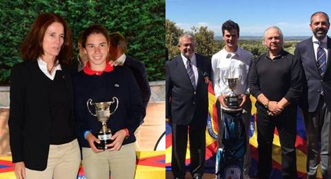 Pedro Marín y Blanca Fernández, campeones absolutos en el Cto. Sub.16 REALE