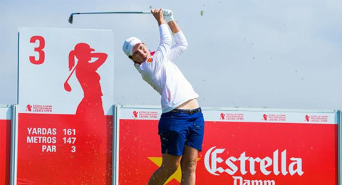 Carlota Ciganda confirma que ofrecerá su calidad en el Estrella Damm Mediterranean Ladies Open