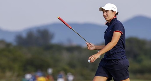 Carlota Ciganda no pudo aguantar el tirón en el Campo Olímpico