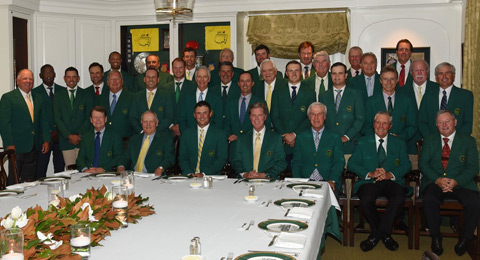 Patrick Reed ejerció de anfitrión en la Cena de Campeones