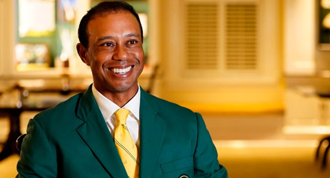 Tiger Woods protagoniza una Cena de Campeones con...churros con chocolate