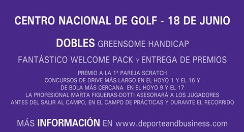 Golf de altos vuelos en el Centro Nacional