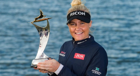 Tercer As en la cuenta de Charley Hull