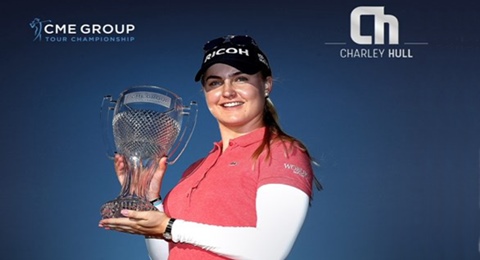 Charley Hull se estrena con el CME Group Tour Championship y Ariya es la mejor del año