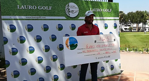 Álvaro Arizabaleta vence en la tercera cita del Circuito de Profesionales de Lauro Golf