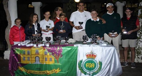 Golf de calidad a pequeña escala en los Circuitos Juvenil y Benjamín de Andalucía