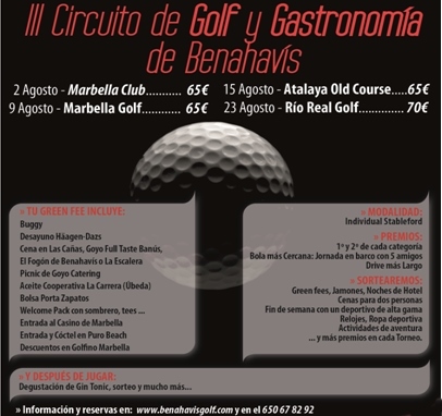 Golf y Gastronomía, unión de garantías en Benahavís