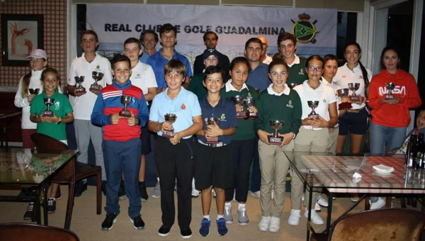 Ganadores GUadalmina Circuito Benjamín Andalucía