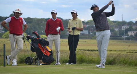 España sobrevive con dos jugadores en el British Amateur