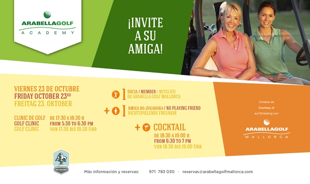 Jornada de golf en femenino en Arabella Golf