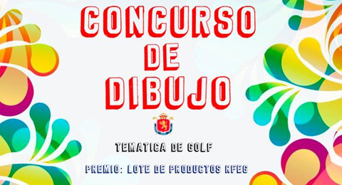 Para pequeños y mayores, participa en el concurso de dibujo de golf