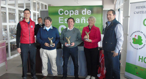 Luis Iglesias Gómez, campeón de la primera cita de la Copa de España a 9 hoyos