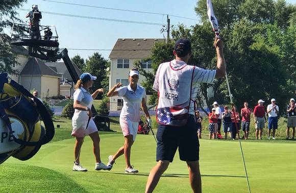 Cristie Kerr Solheim Cup día 2 2017