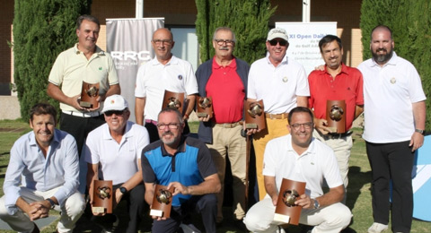 Antonio Llerena se lleva el trofeo de golf adaptado en Madrid