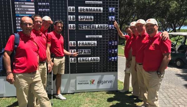 Equipo español golf adaptado cto europa