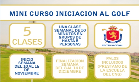 Minicurso de iniciación en el Centro Nacional