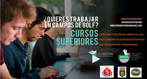 Últimas fechas para apuntarse al Curso Superior de Dirección y Gestión de Campos de Golf