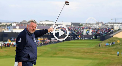 Darren Clarke, los honores de dar el primer golpe en The Open