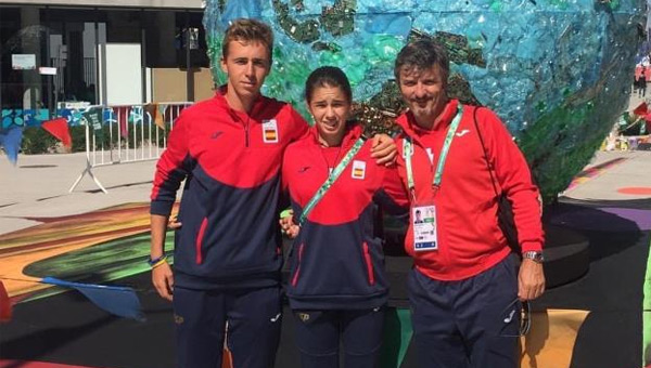 David Puig y Blanca Fernández JJOO Juventud 2018