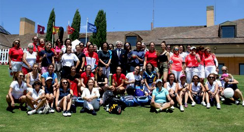 El golf femenino saca músculo en el Centro Nacional