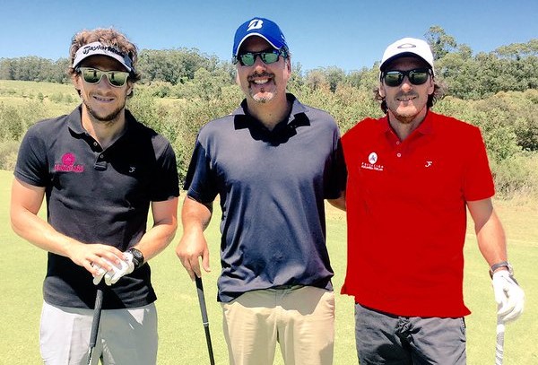 Golf solidario con el fútbol como protagonista