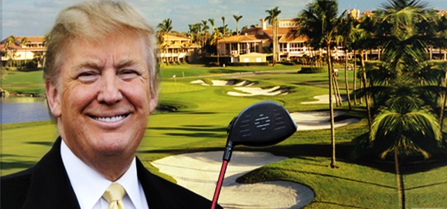 Donald Trump pierde un torneo de la PGA