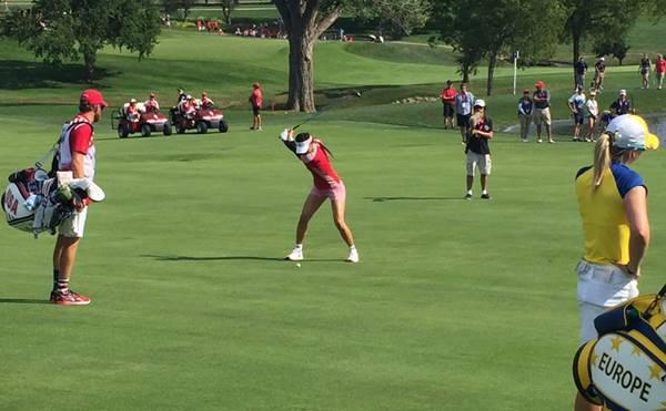 Duelos Solheim Cup Foursomes sábado