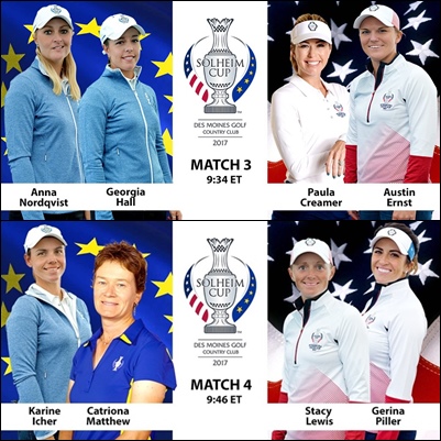 Segundos duelos solheim cup