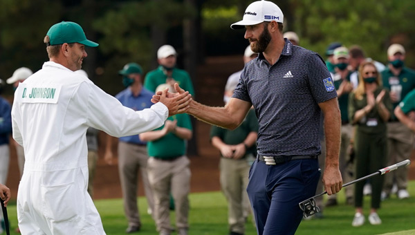 Dustin Johnson victoria Masters de Augusta 2020