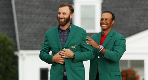 Dustin Johnson pone fin a su maldición: récord y Chaqueta Verde en Augusta