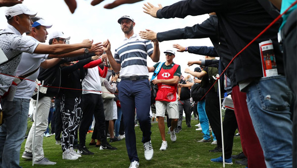 Dustin Johnson WGC HSBC Champions 2018 día 1