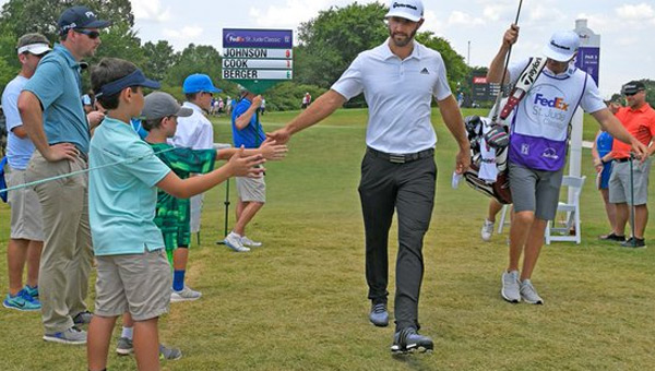 Dustin Johnson liderato día 2 St Jude Classic 2018