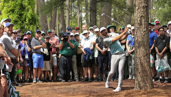 DUstin Johnson Augusta segunda ronda 2019