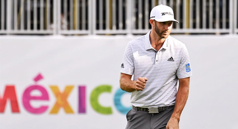 ¿Quién para a Dustin Johnson?