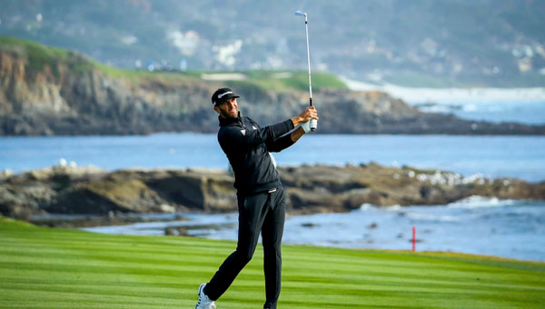 Dustin Johnson tercera ronda AT&T Pebble Beach 2018