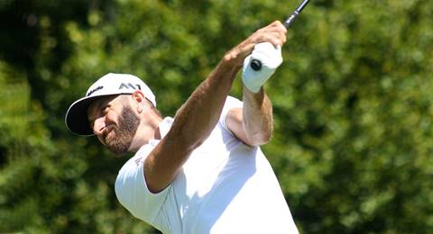 Dustin Johnson, una máquina de potencia y precisión con el driver