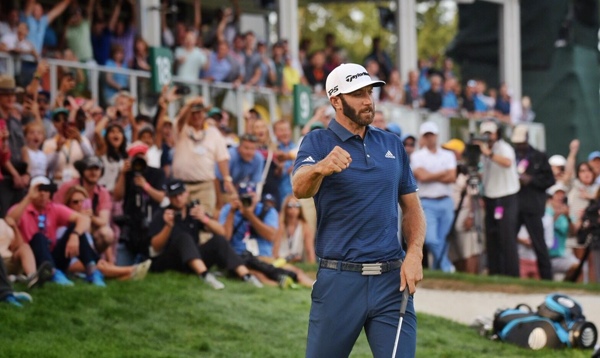 Dustin Johnson victoria the northern trust 2017