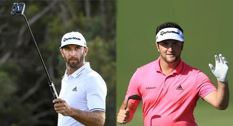 Dustin Johnson brilla y lidera y Rahm le aguanta el pulso en la cumbre