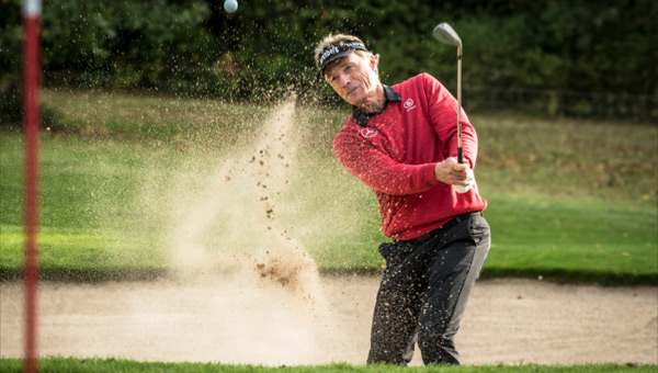 Bernhard Langer entrenamiento