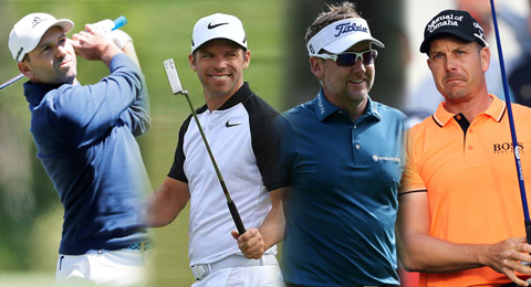 Bjorn elige la experiencia de García junto a Casey, Poulter y Stenson