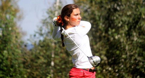 Elena Hualde continúa con paso firme en las eliminatorias del British Ladies Amateur Championship