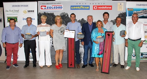 Gran fiesta de entrega de premios del XIX Circuito Grupo Soledad