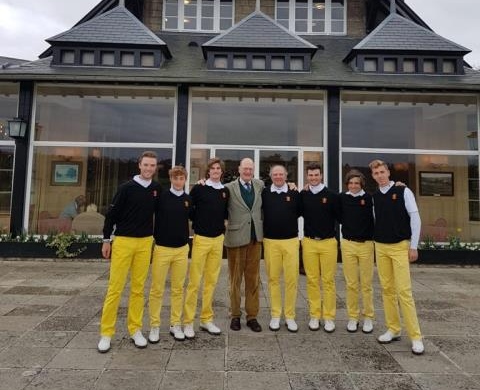 Equipo español match cuadrangular en Francia