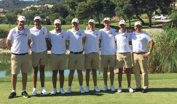 Equipo español sub 18 en La Manga