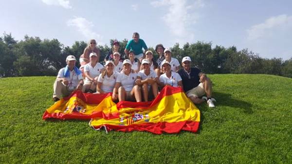 Equipo español absoluto en Portugal