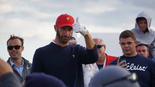 Dustin Johnson presidents cup 2017 día 3